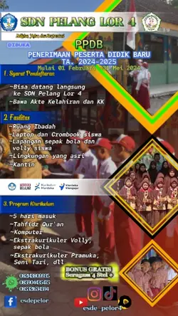 Brosur PPDB Sekolah