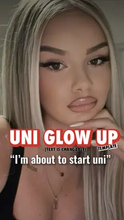 Uni/school glow up🔥
