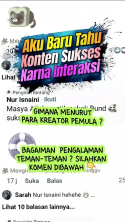 Tips Konten Pemula