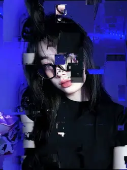 2 on/glitch effect