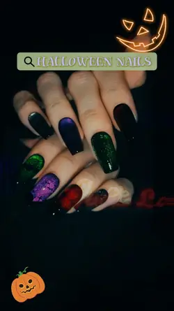 Halloween nails