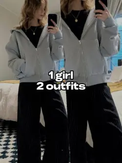 1 girl 2 outfits