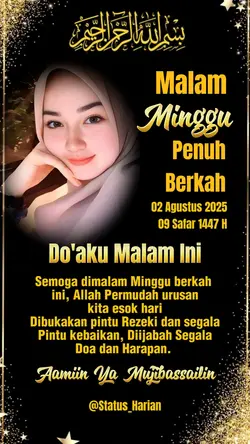 doaku malam ini