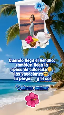 Bienvenido veranos 🌸