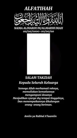 Salam takziah