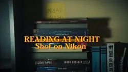 Reading at night 
