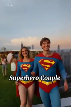 Superhero Couple