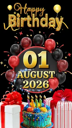 Hbd 1 August 2026