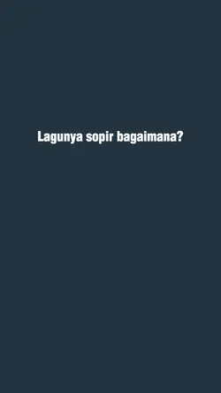 lagunya sopir