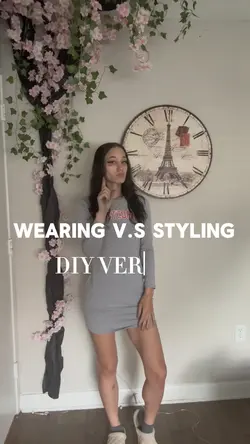 Wearing vs styling