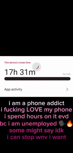 phone addict