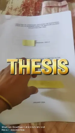 Accept Thesis making