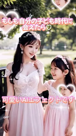 もしも自分の子ども時代に会えたら💖AI