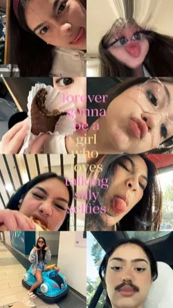 silly selfies