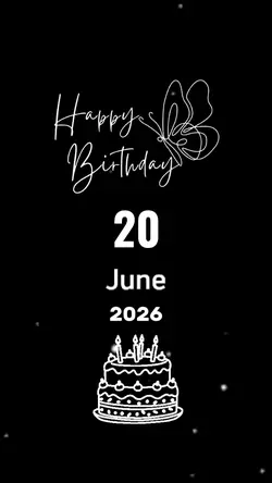 HBD 20 JUNe 2026