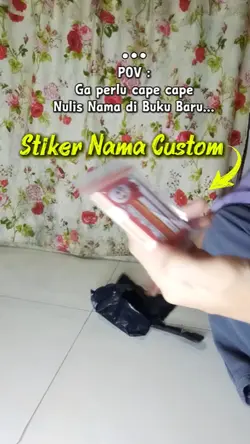 Review Stiker Custom
