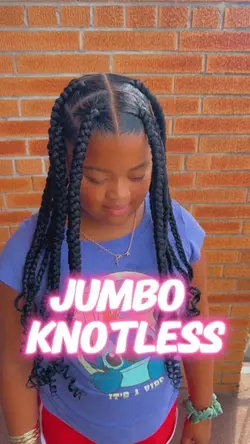 Knotless braids 