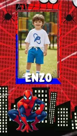 colagem homem aranha