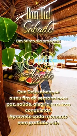 Bom dia! Sábado 