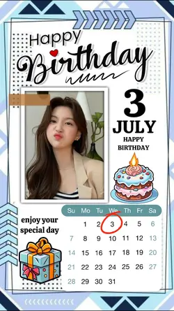 3 JULY HBD NEW