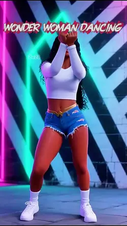 Wonder Woman dance