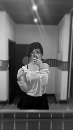 black white