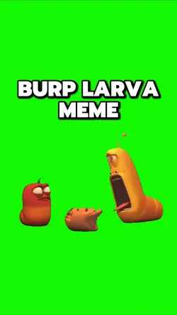 BURP LARVA MEME