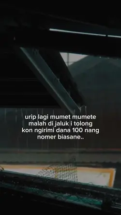 urip lagi mumet