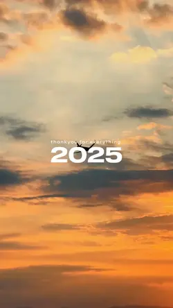 thankyou for 2025