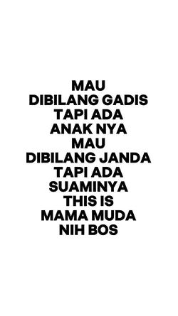 MAU DIBILANG GADIS