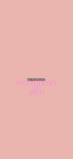 19th of June