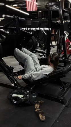 Stage of leg day