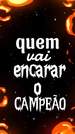 Quem vai encarar?
