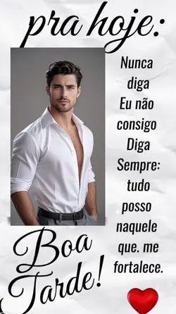 Boa tarde 