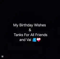 Thanks for all frien