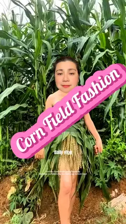 Corn field fashion