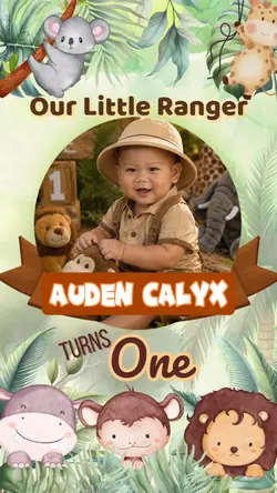 Safari Theme Bday