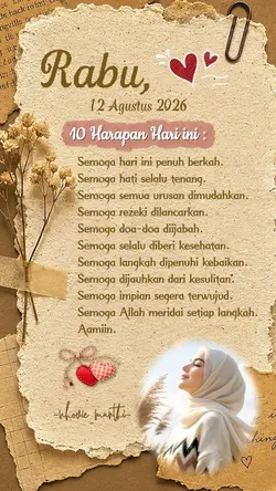 Rabu 10 Harapan