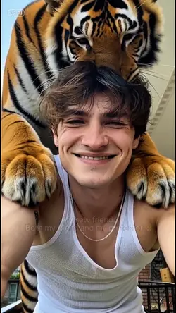 Tiger hug 