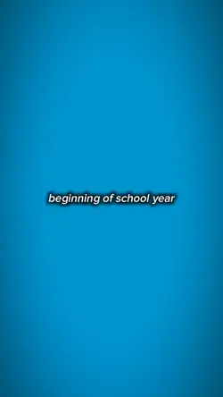 end of school year