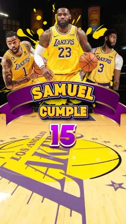 Invitación Lakers