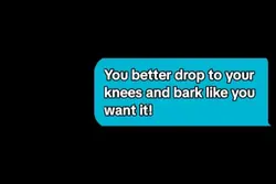 Bark like you want i