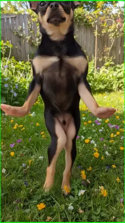 dancing dog 