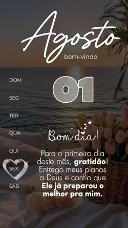 Bem-vindo, Agosto 