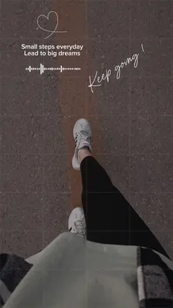 Small steps everyday