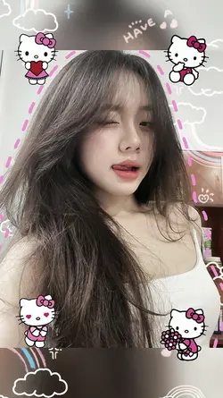 Tách nền Hello Kitty