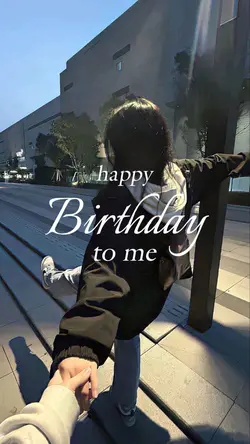 happy birthday to me