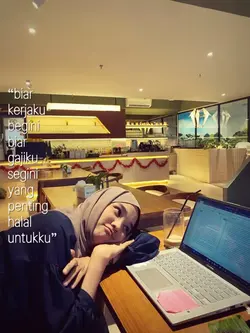 Biar kerjaku begini,
