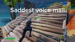 Saddest voice mail