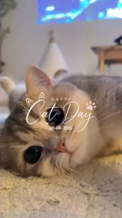 happy cat day